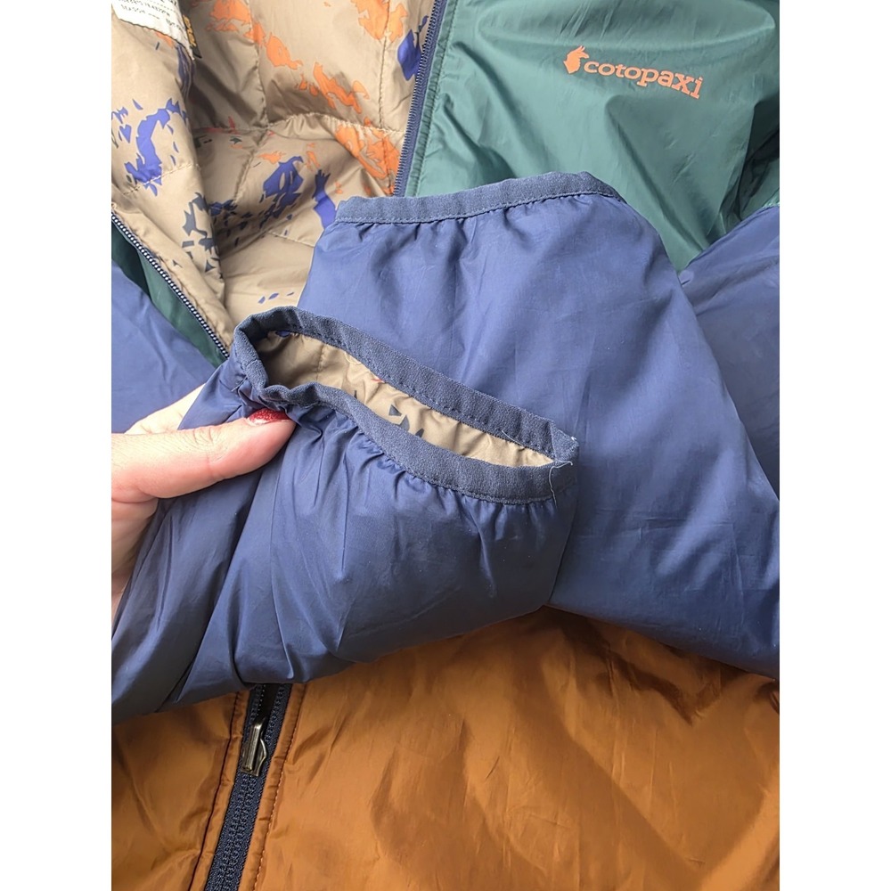 Cotopaxi Women's Green Multi Colored Teva Calido Hooded Full Zip Jacket XL - Picture 7 of 9
